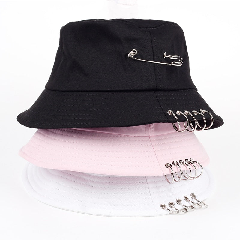 Pierced sales bucket hat