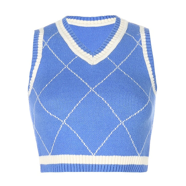 "CRISS CROSS" SWEATER VEST